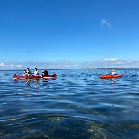 Werder -- L I E G E P L A T Z -- Ostsee 150m I Sauna I Ekamin I An Ostsee Bis 8 Pers I By 