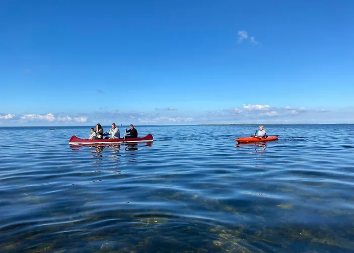Werder -- L I E G E P L A T Z -- Ostsee 150m I Sauna I Ekamin I An Ostsee Bis 8 Pers I By 